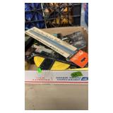 STAPLERS, 100 FT TAPE MEASURE & MISC