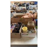 BX OF DOLLS, BX OF BOOKS & MISC BOTTLES