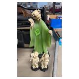 3 ASIAN FIGURINES