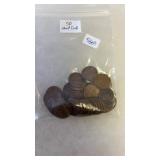 50 WHEAT PENNIES