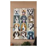 DOG PICUTRE, SIGNED