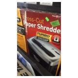 CROSS CUT PAPER SHREDDER