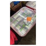 LARGE BIN OF BASEBALL. BASKETBALL & FOOTBALL CARDS
