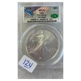 2024 MS70 SILVER EAGLE