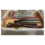BENDER, DRILL BITS & 4PC TUBE BENDER SET