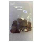 50 WHEAT PENNIES