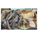 TOY SADDLE & HORSE BRIDLE