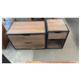 2 CABINETS W/ DRAWERS