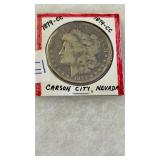 1879 CARSON CITY SILVER DOLLAR