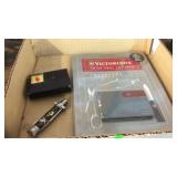 SWISS ARMY KNIFE CARD, SMALL SWITCH BLADE & BX W/