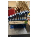 10PC T HANDLE METRIC ALLEN SET (BLUE)