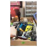 BX W/ EYE GLASS REPAIR KITS, HEADPHONES, COASTER