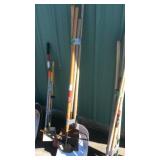 SCOOP SHOVEL, PITCH FORK, SQAURE SHOVEL, RAKE &