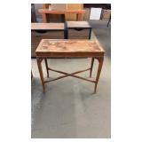 MAHOGANY SIDE TABLE