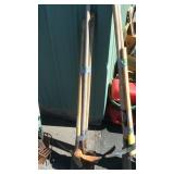 3 SHOVELS & PICK