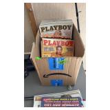 BX OF PLAYBOY MAGAZINES