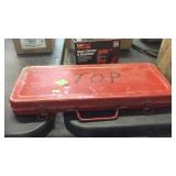 SOCKET SET IN RED METAL CASE