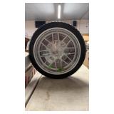 TIRE WHEEL CLOCK