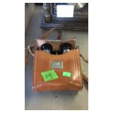 ACHROMATIC 5X40 BINOCULARS W/ LEATHER CASE