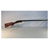 ANTIQUE DOUBLE BARREL SHOTGUN