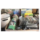 2BX MUSIC CD'S, HAMMS BEER STORAGE CONTAINER
