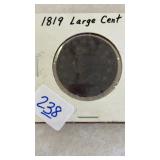 1819 LARGE CENT