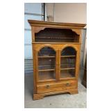 LARGE OAK CABINET 46'X18'X72'