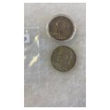 1978 & 1977 EISENHOWER DOLLARS