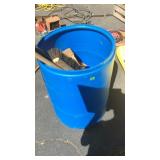 BLUE BARREL & MISC TOOLS