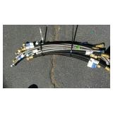 GRP OF BRASS & MESH HOSE
