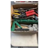 PLIERS, TIN SNIPS, ADJUSTABLE WRENCHES, STAPLER &