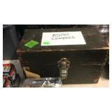ASTRO COMPASS IN WOOD BOX