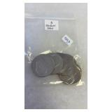 5 EISENHOWER DOLLARS