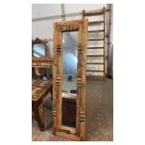 RUSTIC CHEVEL MIRROR