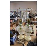 2 CRYSTAL LAMPS