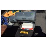 CHARBROIL SMOKER, 2 DEWALT TOOL BOXES & COOLER