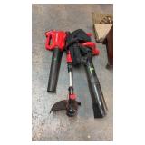 CRAFTSMAN CORDLESS  WEED TRIMMER & BLOWER W/