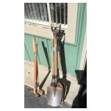 GROUP OF SHOVELS