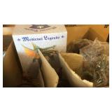 BX OF MEDIEVAL & DRAGON FIGURINES