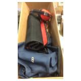 SHOOTING VEST, SHOOTING MUFFS, ROLLING KNIFE CASE