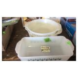 FIRE KING CHALLET SWISS ALPINE BAKING DISHES
