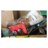 BX W/ GREASE MOPS, NUT CRACKER, MEAT THERMOMETER