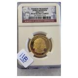4TH PRESIDENT JAMES MADISON ONE DOLLAR COIN