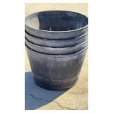 GROUP OF 4 PLANTERS