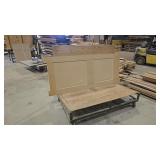 DOOR CART AND 3/0 X 7/0 MDF DOOR