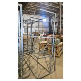 2 TIER HD METAL LUMBER RACK