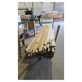 POPLAR STRIPS 4/4' 1/8' X 8'10' LENGTHS