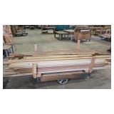 GROUP OF ASSORTED HARDWOOD STRIPS