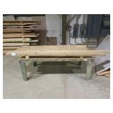 APPROX 45 BFT 1/4 WIDE OAK 8/4 STRIPS AND BOARDS
