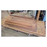 AFRICAN MAHOGONEY 2' THICK BOARDS SANDED